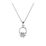 4 Ocasiones aplicables: nuestros collares exquisitos son adecuados para fiestas, bodas, ceremonias, ceremonias de graduación, citas y carrera.Este es un gran regalo para la confirmación, primero y el bautismo.