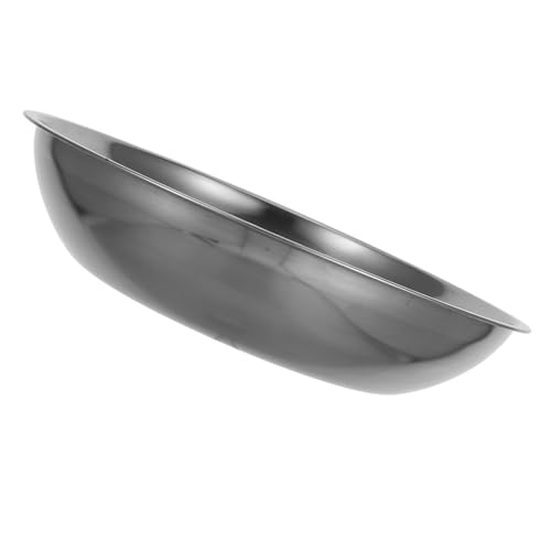 DRESSOOS Bandeja de Pesaje para Báscula Digital de Cocina Acero Inoxidable 25 CM Reutilizable Herramienta Portátil para Alimentos Accesorio para Báscula Doméstica