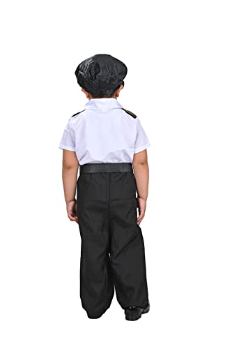 Image of BookMyCostume Airline Pilot Kids Fancy Dress Costume | Imported 6-7 years