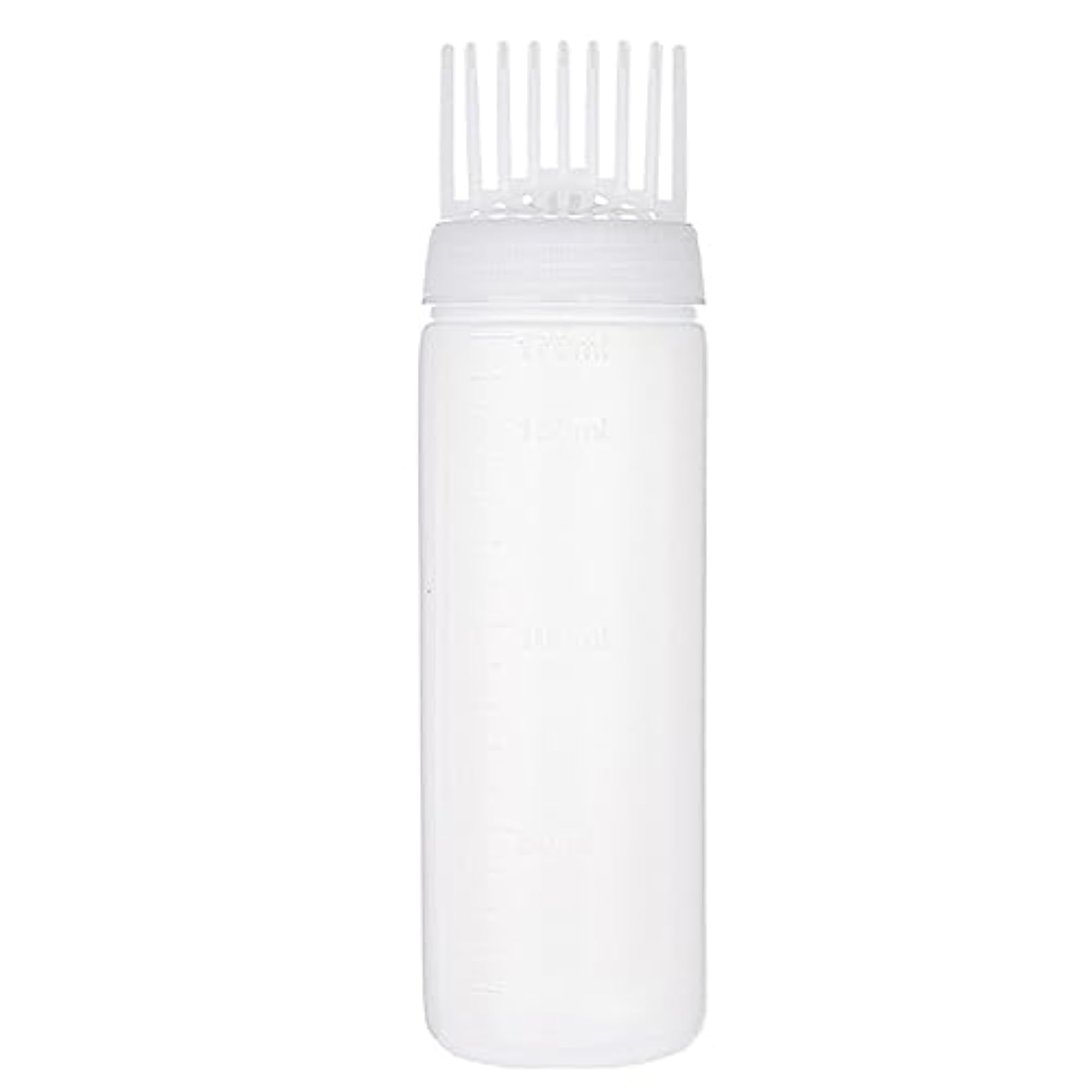 5xRoot Comb Applicator Bottle for Hair Oil, White