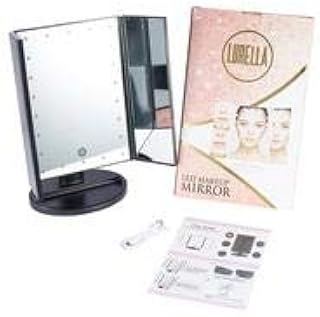 J08- Espejo de escritorio LED (MIdnight Black)