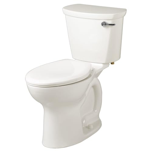 American Standard 215AA105.020 Cadet Pro 1.28 GPF 2-Piece Elongated Toilet with 12-in Rough-In,