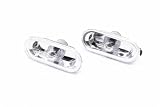2 x Seitenblinker vorne links + rechts, Satz für VW Golf 4, Bora, Lupo, T5, Seat, Arosa, Ford (Transparent)