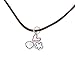 Agatha Ruiz de la Prada Sterling Silver Necklace. This Product is only for Teenagers 13 and Older.
