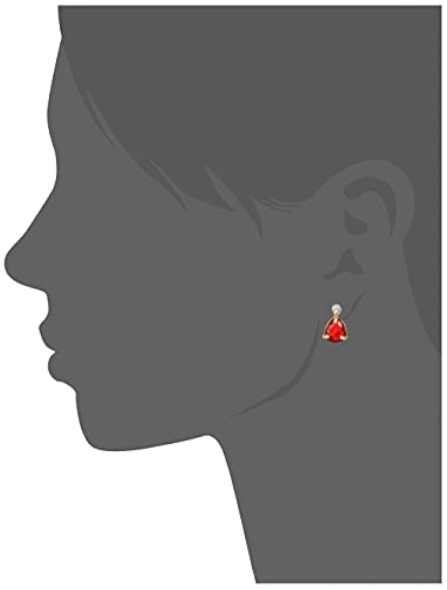 24Kt Plated Pendant Set with Earrings