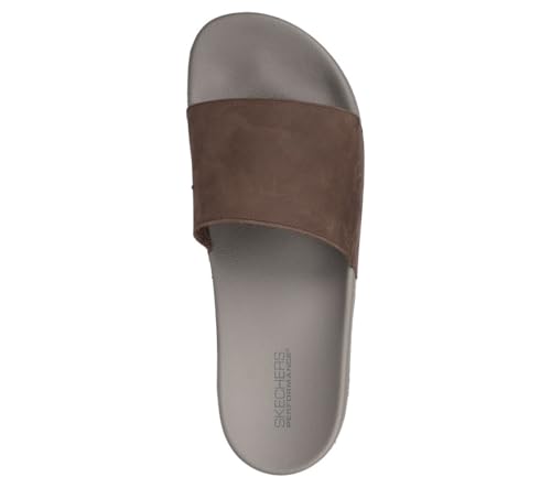 Skechers Man 19th Hole - Bunker Shot Sandal 229206 Color TAUPE US Size 12.2