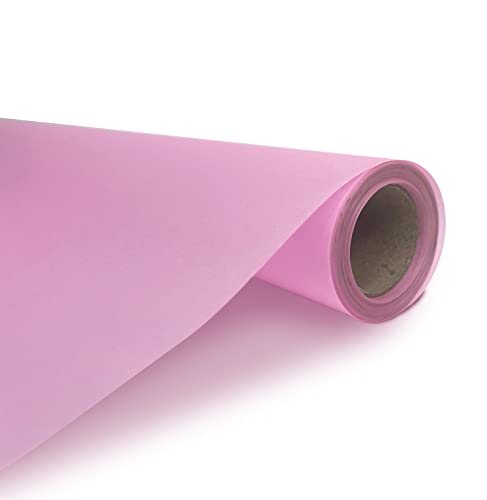 LWFyyds Korean Style Flower Paper Flower Wrapping Paper Roll Flower Shop Supplies Waterproof Bouquet Wrapping Paper Flowers Flower Supplies - Light Pink
