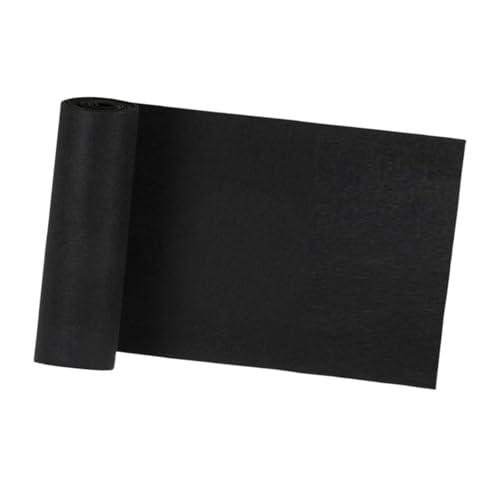 Ronyme Rouleau de revêtement de jardinière, Feuilles de revêtement de Plantes, Rouleau de Tapis de Culture Noir en Tissu Non tissé pour Pot de