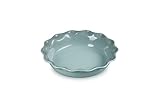 Le Creuset Stoneware Pie Dish, 9", Sea Salt