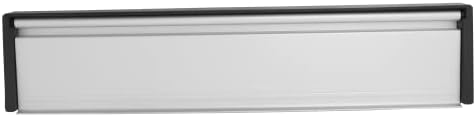 UAP 12 Inch Framemaster Door Letterbox - Premium Secure Letter Box, Anti Vandal, Anti Burglar, Anti Snap Flap, Anti Scratch, for Wood or uPVC Doors (Mirror Polished) (20-40mm)