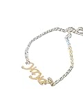 Los Eventos de la Tata - Regalo Abuela - Pulsera mujer Acero Inoxidable - Dia de la madre regalos originales - Regalo Original para el Día de la Madre y Regalo Cumpleaños Abuela (Yaya, Plateado)