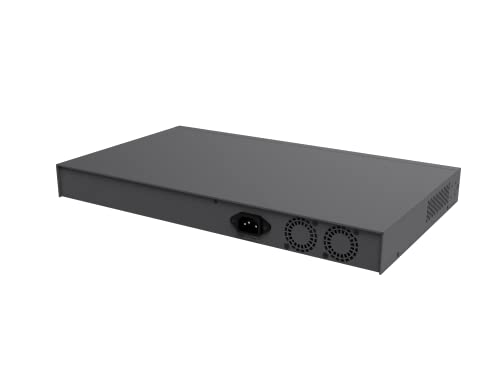 Image of EnGenius 24-Port Gigabit 802.3af PoE Layer 2 Managed Ethernet Switch, 4 SFP Ports, 185W PoE Budget with Remote Monitoring (EWS7928P)