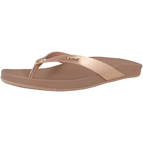Reef Women's Sandals, Cushion Court, Rose Gold, 8 #TOP3