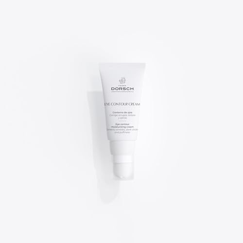 FARMA DORSCH - Eye Contour Cream | Contorno de Ojos par aarrugas, bolsas y ojeras | Con cafeína, ácido hialurónico, bisabolo, complejo de vara, limón y rusco, y silicio orgánico | 15 ml.