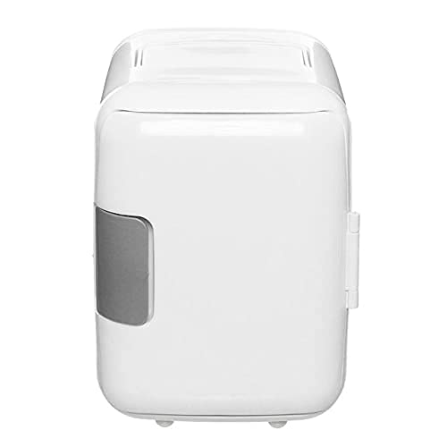 FBITE Refrigerador de Coche de 4L, Mini Nevera portátil eléctrica, refrigeración, congelador de calefacción, compresor de 12V/220V para Coche, hogar, Oficina, Picnic-5~65