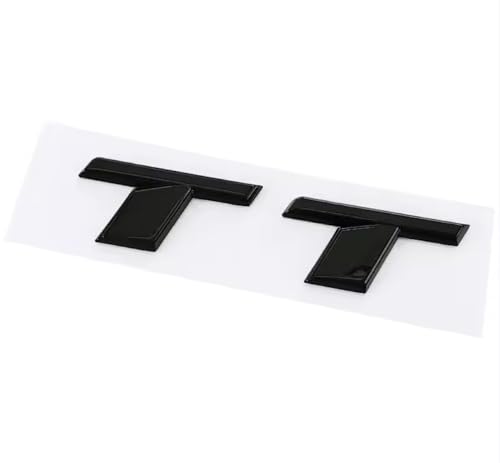 Emblème arrière pour TT noir brillant finition laquée anti UV