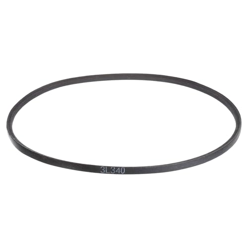 uxcell 3 Pcs 3L340 Classic Wrapped Rubber V-Belt, 34"(864mm) Outside Circumference, 3L Profile V Belt 3/8" Width 7/32" Height