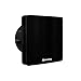 atomberg Studio Exhaust Fan (150mm) with BLDC Motor for Bathroom | Easy to Clean | Noiseless | High Air Suction Gloss Black