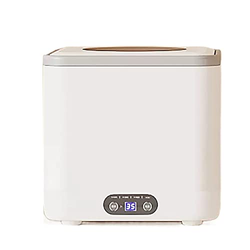 Lavadoras Mini lavadora automática portátil con cesta de drenaje de plástico, bacteriostasis de luz azul UV, lavado a alta temperatura de 45 ℃, ahorro de energía/ahorro de agua, fácil de operar