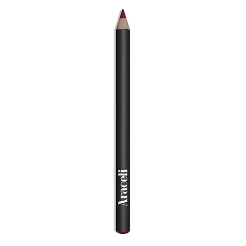 Araceli Beauty Lip Liner Pencil - Lip Liner for Precise Definition - Smooth, Creamy Texture, Vegan, Cruelty-Free Formula for All-Day Wear (Diablito)