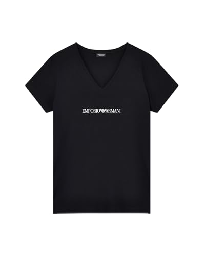 T-Shirt V Emporio Armani Noir S pour des journées actives et des soirées chics en ville