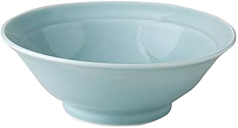 せともの本舗 Celadon 7.0 Bowl Set of 5 [21.1 x 7.8 cm 1,010cc] [Chinese Open] [Ramen Shop, Chinese Tableware, Asian Food, Restaurant, Commercial Use]