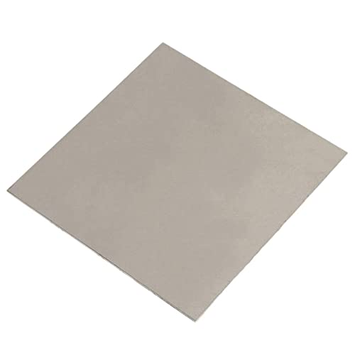 (1 Piece) TA2 Titanium Plate Metal Titanium Plate, Suitable for Industrial Mechanical Processing.1x100x200mm
