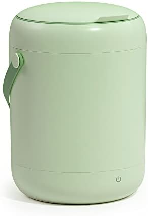 Mini Portable Washing Machine for Small Laundry Loads – Compact Apartment Washing Machine With Quick and Quiet Operation – Convenient Countertop Washing Machine for Your Home – Delicates Washer (Green)