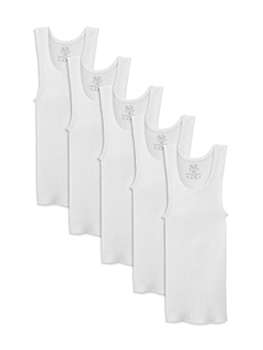 Image of Fruit of The Loom Boys' Eversoft Cotton Undershirts, T Shirts & Tank Tops