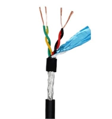 18 20 22 24 26 Awg 5 M Twisted-pair Shielded Cable 2 4 6 8 10 14core PVC Pure Copper Core Communication Signal Soft Control(2 me