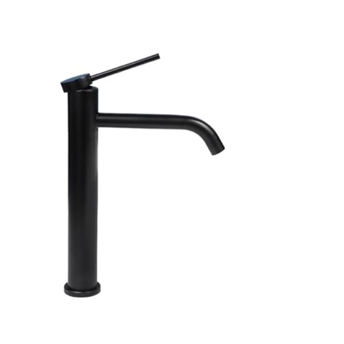 Grifo de lavabo de acero inoxidable en acabado dorado o negro con mezclador para agua fría y caliente 5