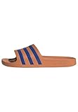 adidas Unisex Adilette Aqua Slides, Dusky Orange/team royal blue/Dusky Orange, 38 EU
