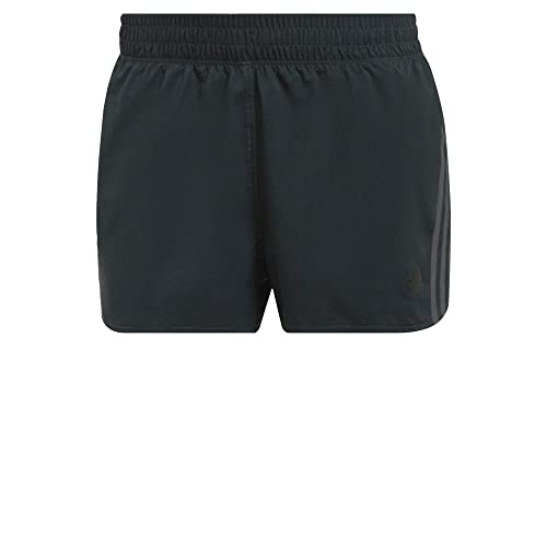 Short de running adidas Run Icons pour femme coupe 3 pouces verte