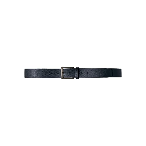 Cinto Masculino Em Material Sintético Com Fivela - Azul P