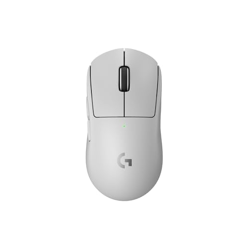 Image of Logitech G PRO X SUPERLIGHT 2 SE Wireless Gaming Mouse, 60g Pro Mouse with 5 Programmable Buttons, 44,000 DPI Sensor, >888 IPS, 1 kHz Report Rate, USB-C Charging for PC /Mac - White