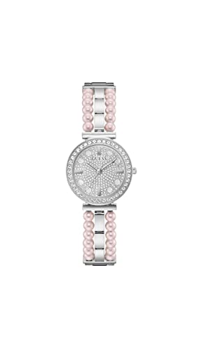 Preisvergleich Produktbild GUESS Damen Armbanduhr Gala silberfarben GW0531L1 30 mm
