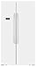 Produktbild Exquisit Side by Side Kühlschrank SBS 550-4 A++ | No Frost | 514 Liter | Display | Weiß