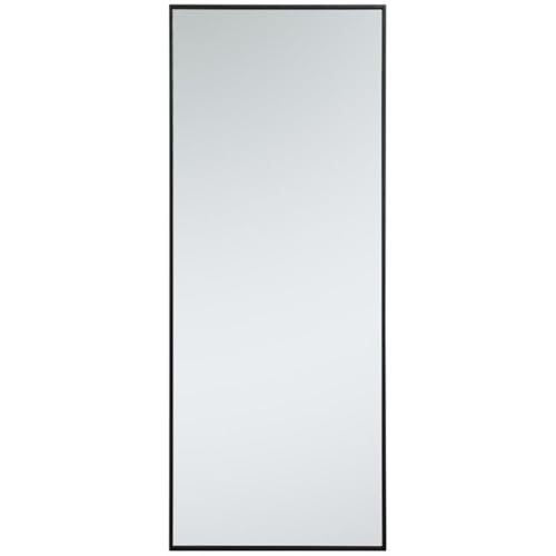 Elegant Decor Eternity 60" x 24" Contemporary Metal Frame Mirror ...