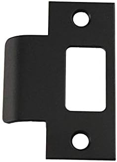 Kwikset 83028 Door T Strike, Iron Black