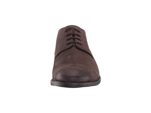 Image of Clarks Flow Plain Dark Brown Nubuck 7.5 D (M)
