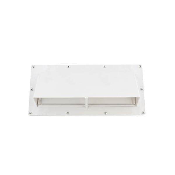 Dumble RV Range Vent Cover Exterior Vent with Locking Damper and Screws