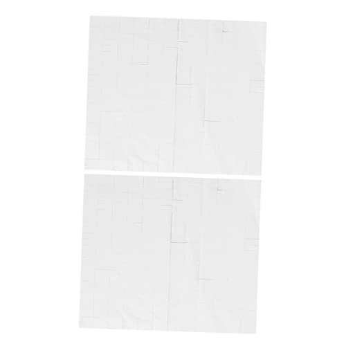 BELLIFFY 2 Sheets 624pcs Color Card Glue Double-sided Adhesive Tape for Nail Art Display Tape Nail Stickers