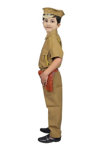 Chandrika Kids Police IPS Costume Dress For Boys (3-4 Years)