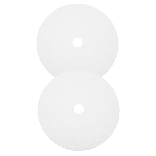 LABRIMP 2pcs Dehydrator Sheets Non-stick Silicone Pad for Fruit Dryer Liner Mats Easy to Fold Store Versatile Accessory for Dehydrators