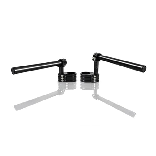 Guidon clip-on 43mm réglable multi-position pour Kawasaki ZRX1100 et Honda CBR 600 F4