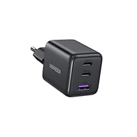 UGREEN Zapix Caricatore USB C 30W Alimentatore iPhone a 3 porte (2C+1A) GaN II Caricabatteria Carica...
