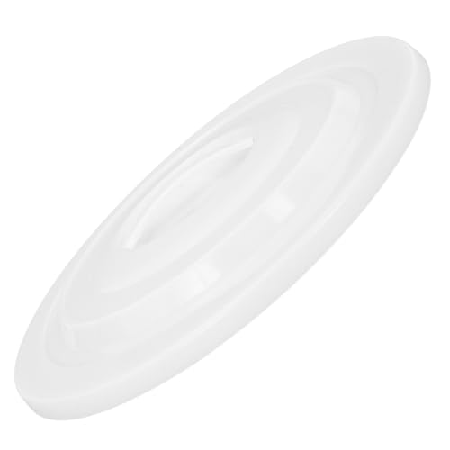 TOYANDONA Couvercle de Poubelle en Plastique Abs 40 Cm, Étanche Joint, pour Seau de 40 Litres, Remplacement pour Bac de Recyclage et Poubelle Extérieure, Usage Intérieur et Extérieur