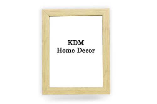 Image of Table stand Photo Frame set of 2 A5 6x8 inch flexiable Glass (acrylic) & synthetic wood customized for Home, Living Room, Study Room & Office Decor wall hanging / tabletop best for gift purposenatural wooden color
