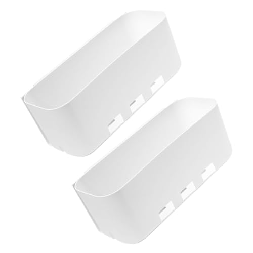 jojofuny Organizador para Armario de Cocina y Baño 2 Piezas Estante Extraíble Autoadhesivo sin Taladro Almacenamiento bajo Fregadero Soporte Compacto para Pared Lisa