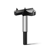 2-1/2" | 63.5mm Forstner Drill Bit,Tungsten Carbide Tipped - for Hard Wood,Soft Wood Woodworking Hinge Cutter Tool Kits for Veneered Plywood Plastic